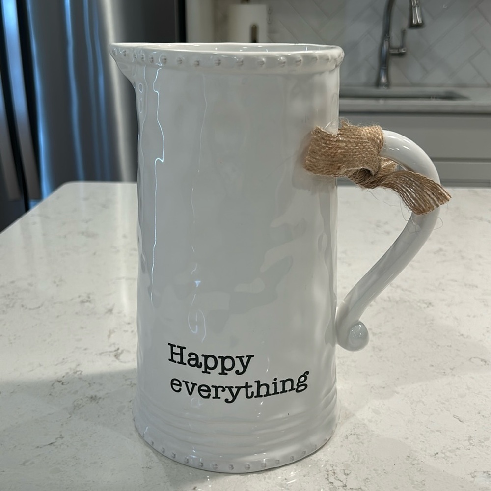 Mud Pie Pitcher